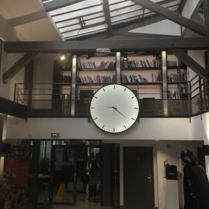 horloge de l’école mjn design