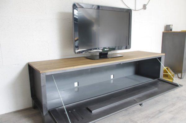 un meuble tv vestiaire porte large 2