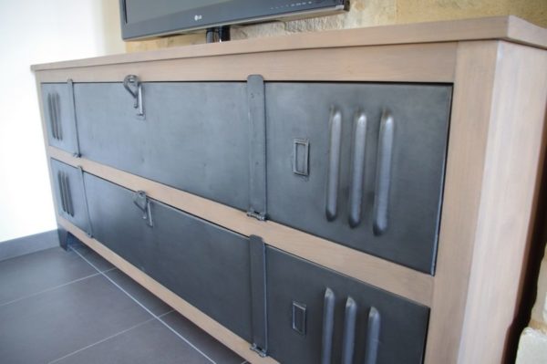 recup de porte de vestiaire meuble tv buffet