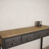 console style industriel sur-mesure