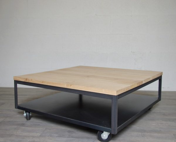 table basse industrielle