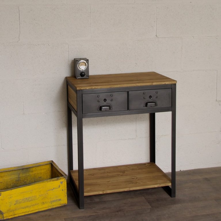 Console industrielle sur-mesure - Ref: Cleveland - Heure Cr?�ation