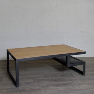 table basse industrielle sur-mesure