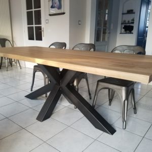 table de repas industrielle