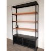 bibliotheque style industriel sur mesure