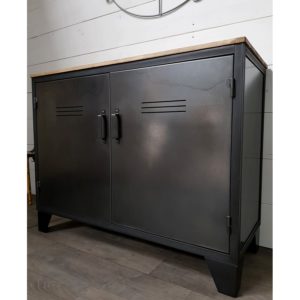 buffet metallique style industriel