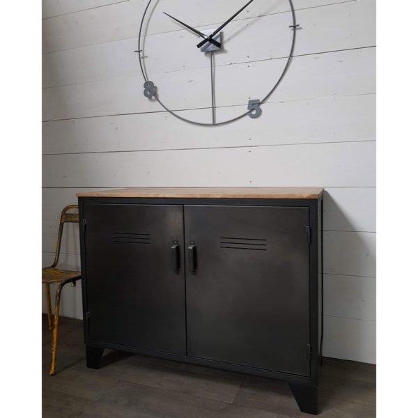 buffet metal style industriel